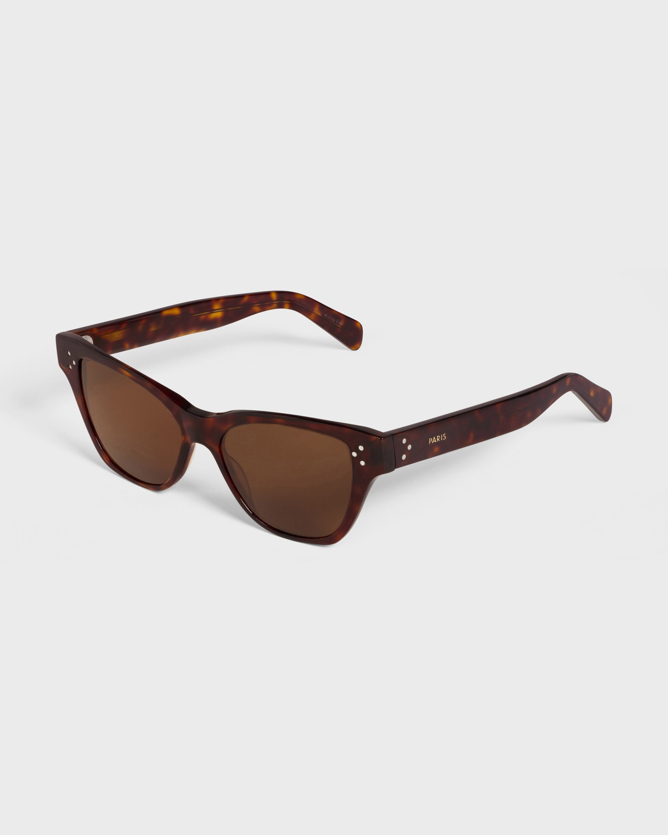 Cat Eye S359 sunglasses in Acetate - RED HAVANA | CELINE