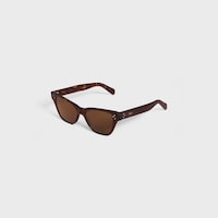 Cat Eye S359 sunglasses in Acetate - RED HAVANA -  - 2 | CELINE