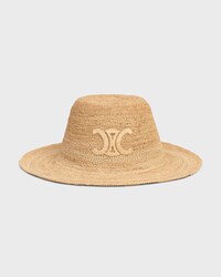 triomphe hat in raffia - NATURAL -  - 1 | CELINE