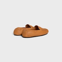 ADAM LOAFER WITH TRIOMPHE IN GOATSKIN - SAHARA -  - 2 | CELINE