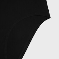 swimsuit IN matte jersey - BLACK -  - 2 | CELINE