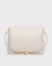ブザス ソフト トリオンフ / サプルシャイニーラムスキン - ホワイトコットン - トートバッグ - 1 | CELINE