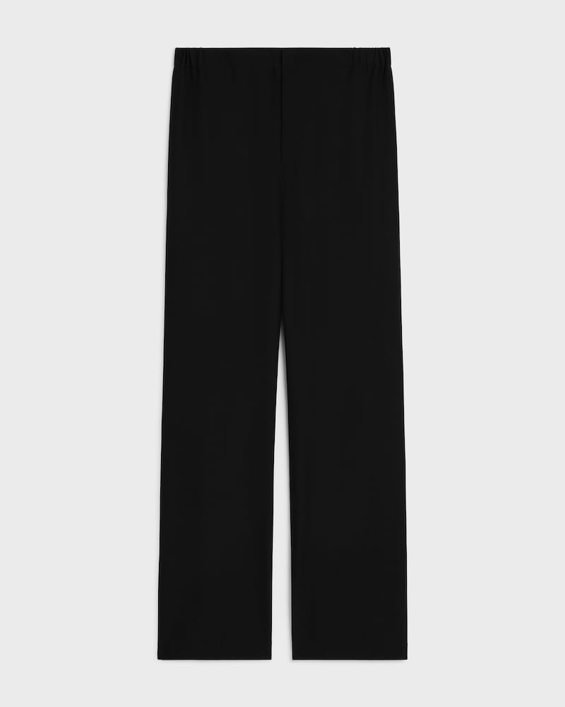 trousers IN wool - BLACK -  - 1 | CELINE