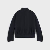 jacket IN WOOL AND COTTON GABARDINE - NAVY -  - 2 | CELINE