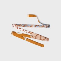 ribbon IN SILK TWILL - VANILLA/CARAMEL/BROWN -  - 1 | CELINE