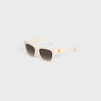 Triomphe 09 Sunglasses in Acetate - IVORY -  - 2 | CELINE