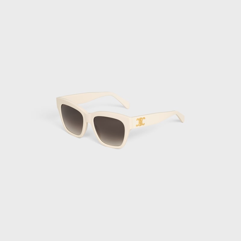 Triomphe 09 Sunglasses in Acetate - IVORY -  - 1 | CELINE