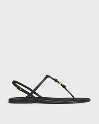 PENNY SANDALEN AUS WEICHEM KALBSLEDER - SCHWARZ -  - 1 | CELINE