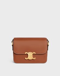 TEEN TRIOMPHE TASCHE AUS naturbelassenem Kalbsleder - TAN - GIFT FINDER - 1 | CELINE