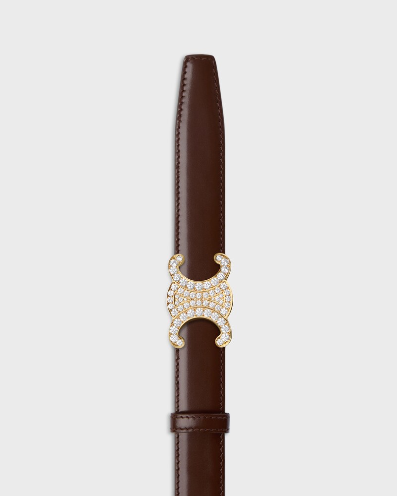 Fibbia Triomphe da 25 MM IN OTTONE CON STRASS -  -  - 1 | CELINE