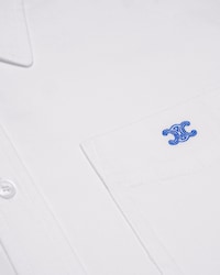 shirt IN COTTON DENIM - WHITE DENIM LIGHT STONE WASH -  - 2 | CELINE