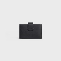 PORTE-CARTES ACCORDEON NINO VEAU SOUPLE GRAINE - Noir - NOUVEAUTÉS - 2 | CELINE