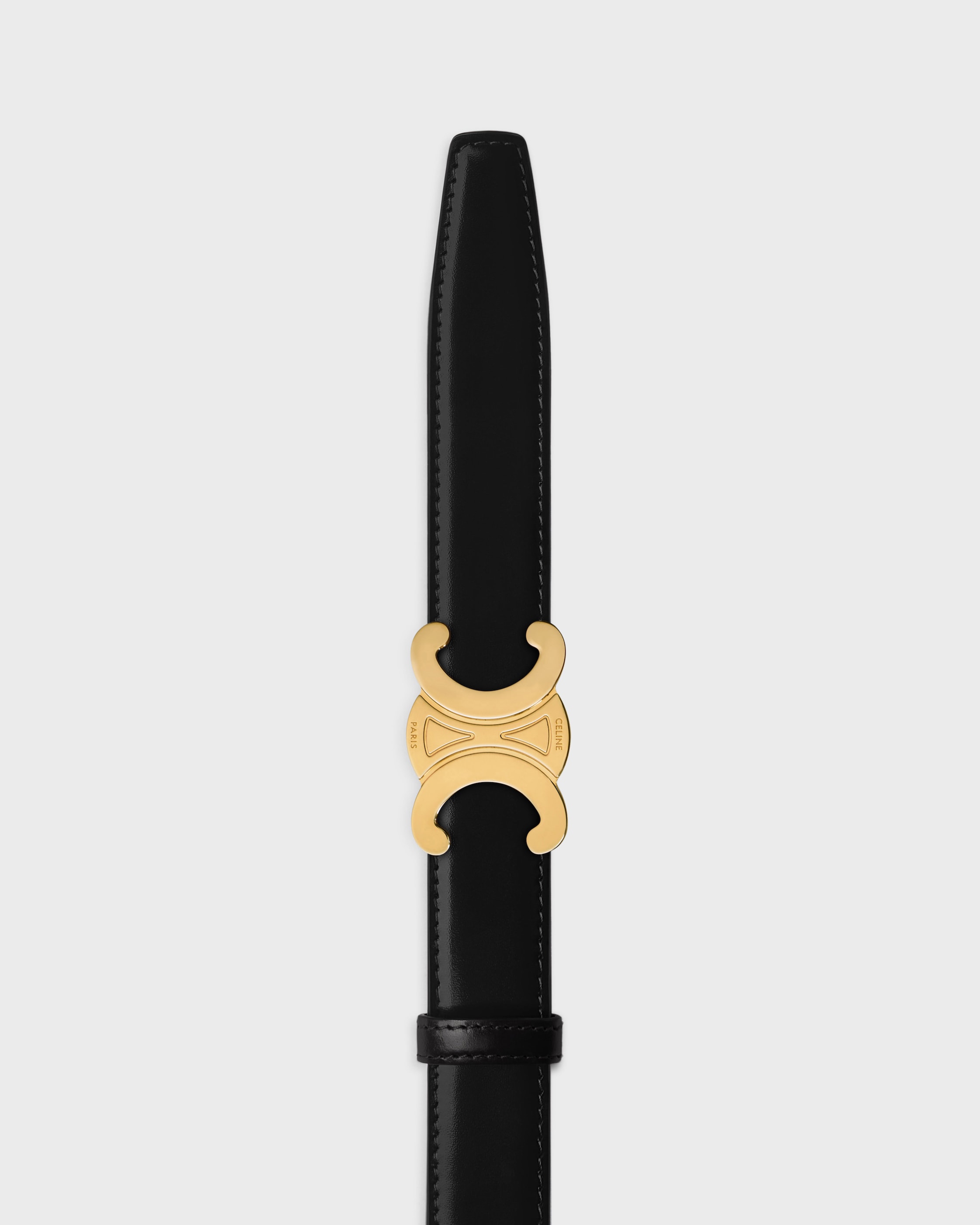 TRIOMPHE BUCKLE & REVERSIBLE STRAP 25MM - null | CELINE
