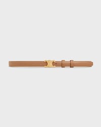 Triomphe Belt 18 IN Taurillon Leather - BRONZE -  - 2 | CELINE