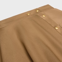 skirt IN cotton twill - CARAMEL -  - 2 | CELINE