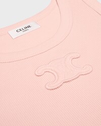 débardeur triomphe coton côtelé - LIGHT PEACH -  - 2 | CELINE