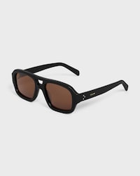 Black Frame 62 sunglasses in Acetate - BLACK -  - 2 | CELINE