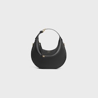 Teen Celine Lulu IN Grained calfskin - BLACK - CROSS-BODY BAGS - 1 | CELINE
