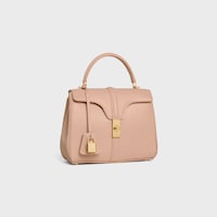 Small 16 Bag IN satinated calfskin - SOFT PEACH - MÁS - 2 | CELINE