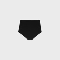 Cueca de banho em jersey mate - BLACK - 2 | CELINE
