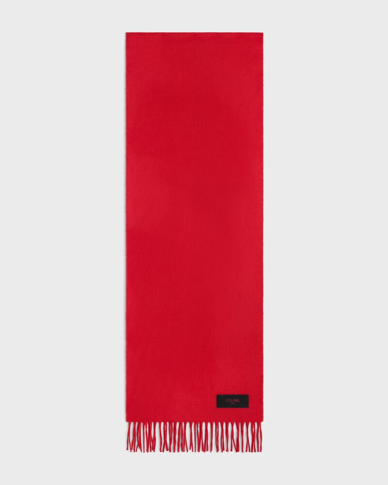 scarf IN cashmere - LIPSTICK -  - 1 | CELINE