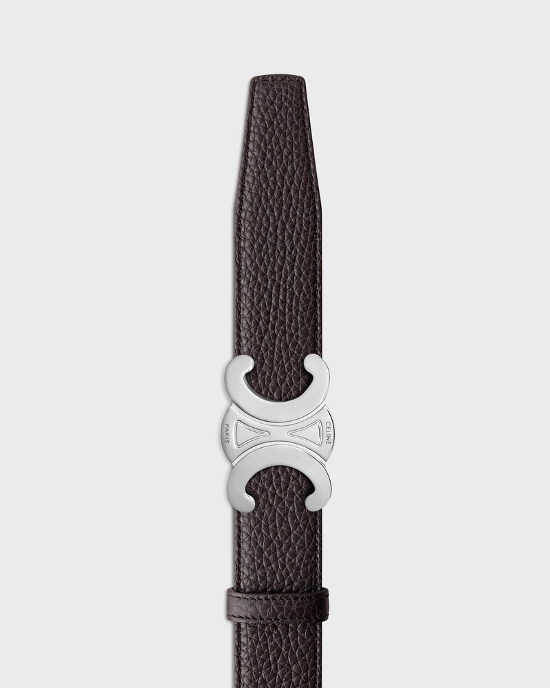 Reversible Strap 30 IN Smooth and Grained Calfskin -  -  - 1 | CELINE