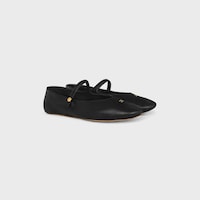 BALLET BALLERINA IN LAMBSKIN - BLACK -  - 2 | CELINE