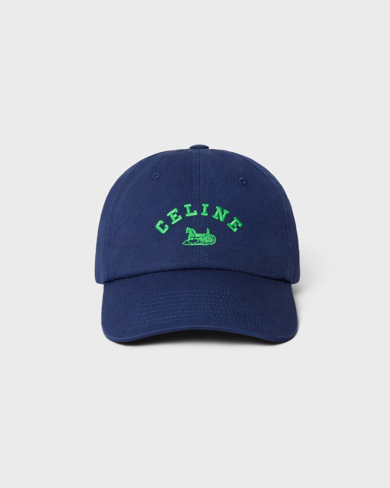 CHARIOT CAP - DEEP NAVY -  - 1 | CELINE