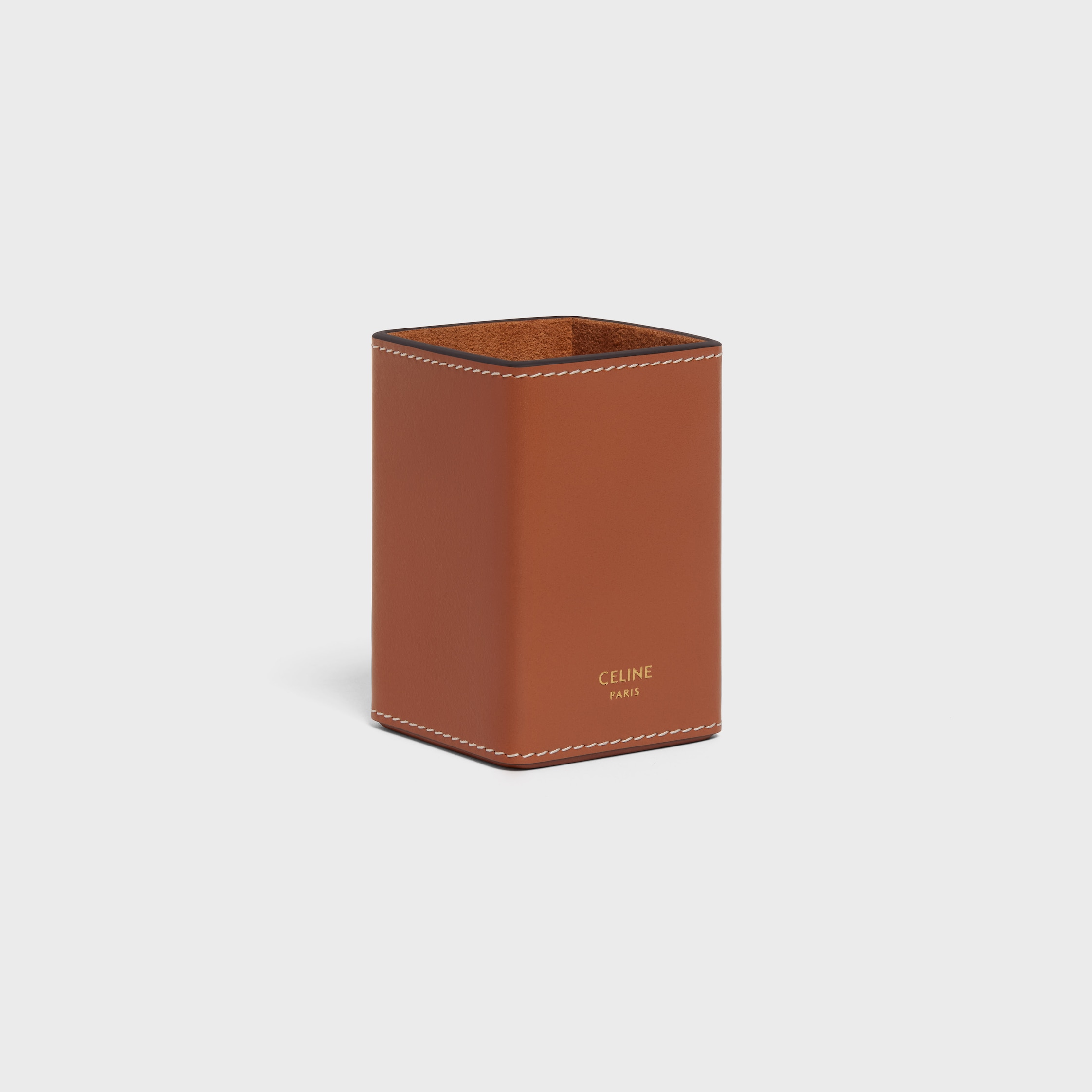 パフュームホルダー 100ML トリオンフキャンバス＆カーフスキン パフュームホルダー（100ml） / カーフスキン - タン | CELINE