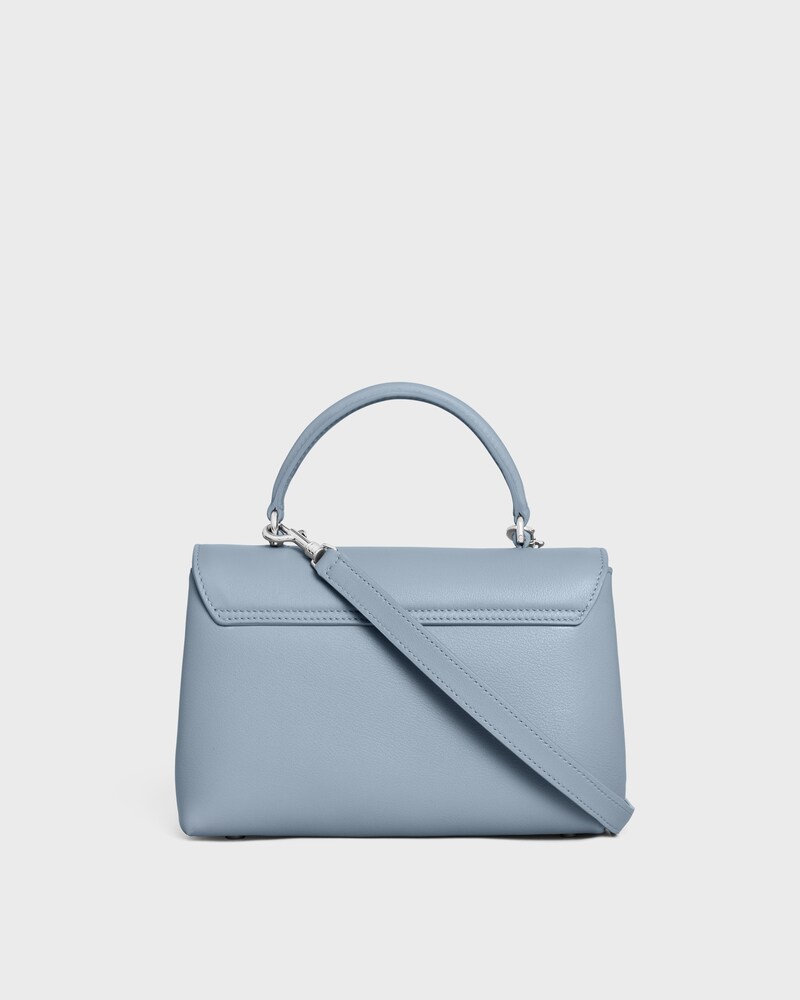 TEEN NINO BAG IN SUPPLE GRAINED CALFSKIN - LIGHT DENIM - NINO - 1 | CELINE