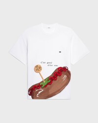 HARRY’S BAR t-shirt IN cotton jersey - OPTIC WHITE -  - 1 | CELINE