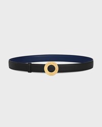 CORREA REVERSIBLE DE 25 MM DE PIEL DE BECERRO LISA CON TEXTURA GRANULADA -  -  - 2 | CELINE