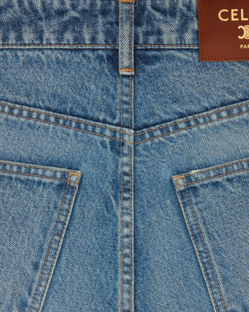 flare jeans 001 in denim - VIVIENNE GLASS -  - 1 | CELINE