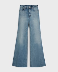 FLARE JEANS 001 IN DENIM - VIVIENNE GLASS -  - 1 | CELINE