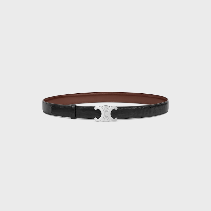 Reversible Strap 25MM IN TAURILLON AND LIZARD EMBOSSED CALFSKIN -  -  - 1 | CELINE