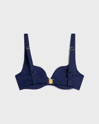 top balconette em jersey mate - BLEU NUIT -  - 2 | CELINE