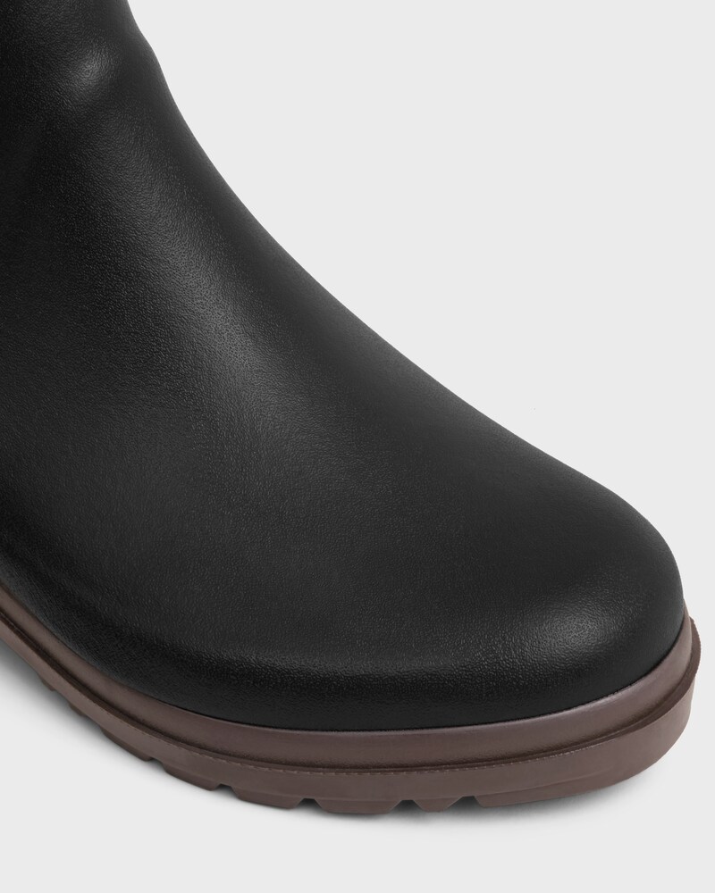 CELINE RAIN BOOTS EN GOMME NATURELLE - Noir -  - 1 | CELINE