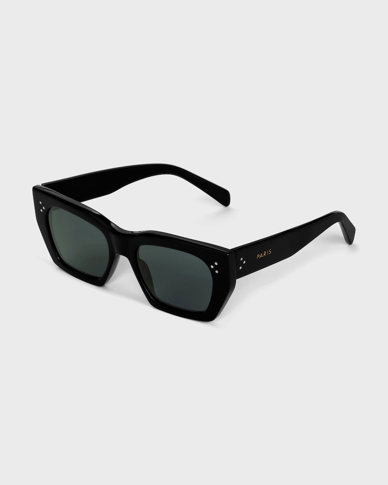 GAFAS DE SOL ESTILO OJOS DE GATO S342 DE ACETATO - NEGRO -  - 1 | CELINE