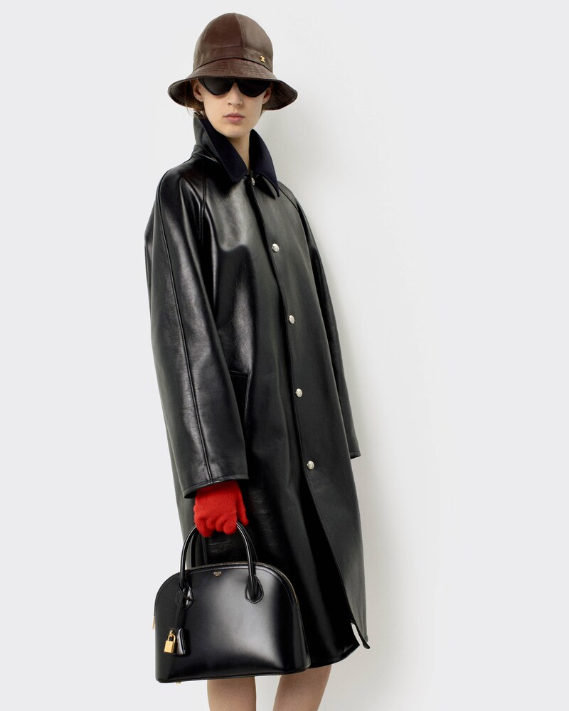 coat IN calfskin - BLACK -  - 1 | CELINE
