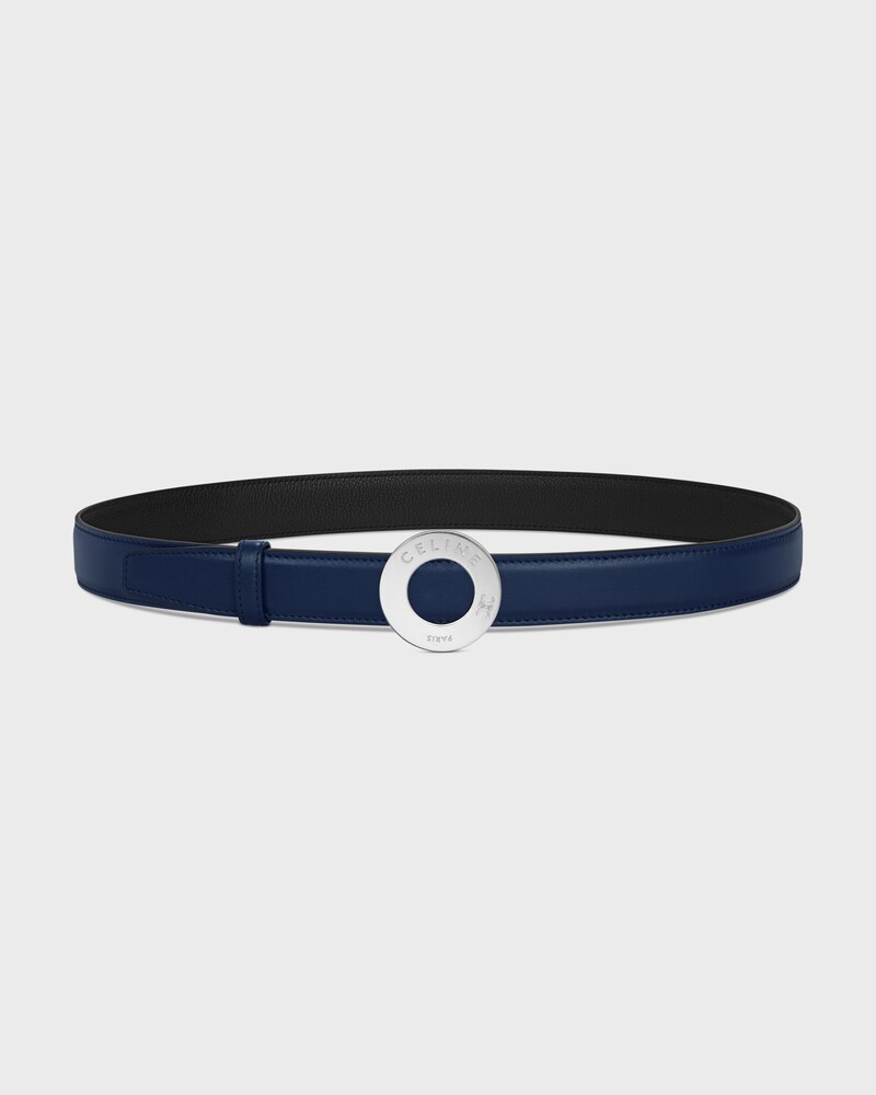 Reversible Strap 25MM IN Smooth and Grained Calfskin -  -  - 1 | CELINE