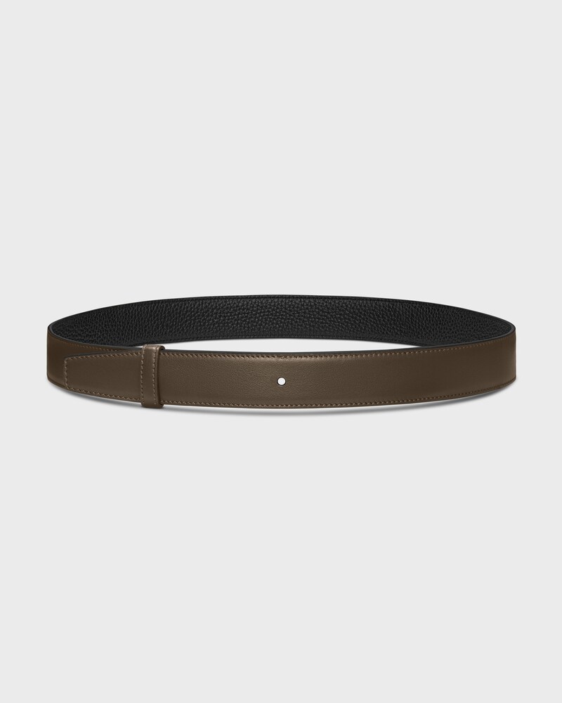 Reversible Strap 30MM IN Smooth and Grained Calfskin -  -  - 1 | CELINE