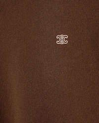 crewneck sweater IN wool cashmere - MACASSAR -  - 2 | CELINE