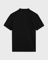 polo shirt IN PIQUE COTTON JERSEY - BLACK / POST IT YELLOW -  - 2 | CELINE