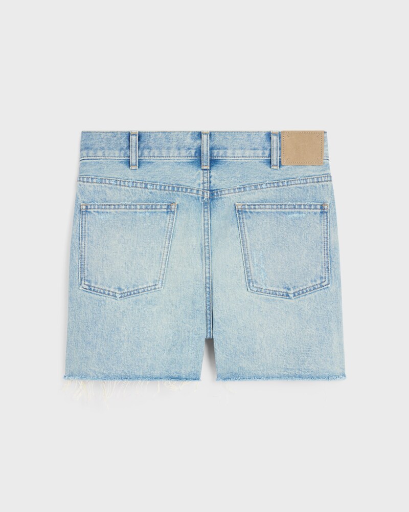 short skate denim sweet honey wash - SWEET HONEY WASH -  - 1 | CELINE