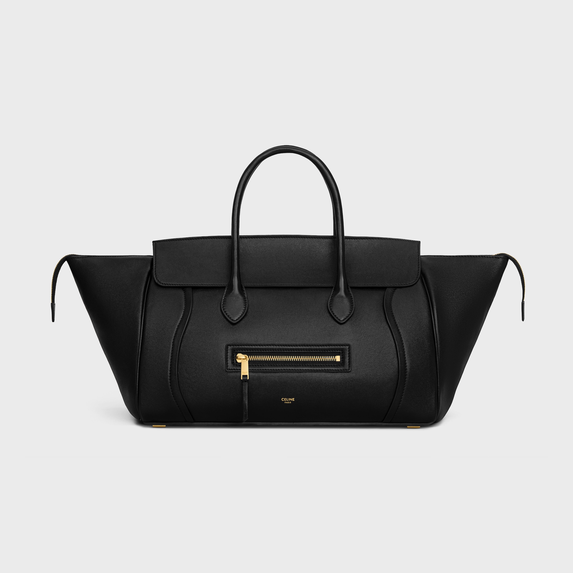 LUGGAGE IN GRAINED CALFSKIN - BLACK | CELINE
