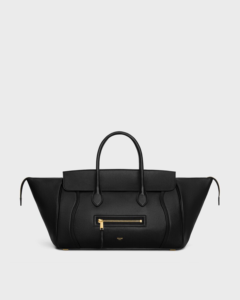 LUGGAGE粒面牛皮革手袋 - 黑色 - LUGGAGE - 1 | CELINE