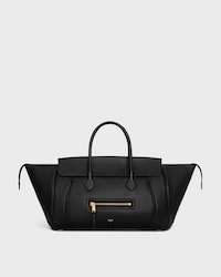 LUGGAGE IN SUPPLE SHINY LAMBSKIN - BLACK - LUGGAGE - 1 | CELINE