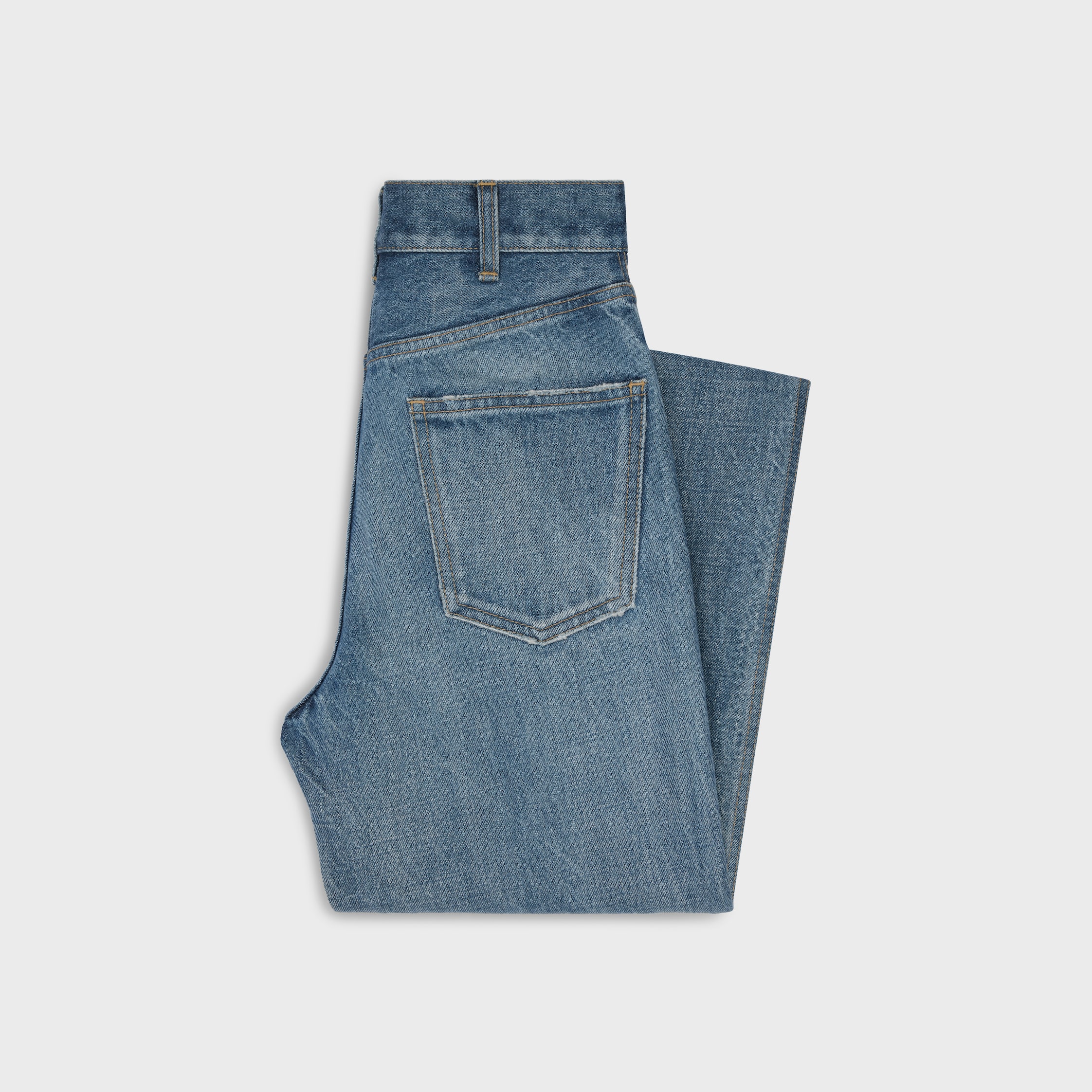 JANE FLARE JEANS IN DENIM UNION WASH - UNION WASH | CELINE