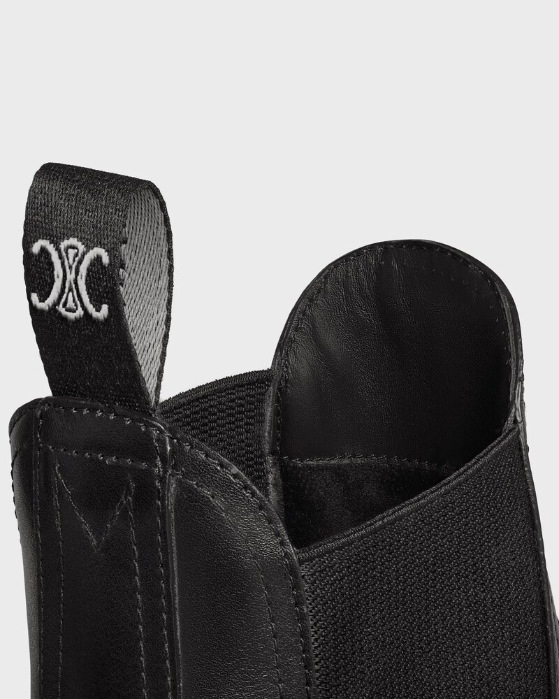 CELINE RILEY ANKLE BOOT IN CALFSKIN - BLACK -  - 1 | CELINE