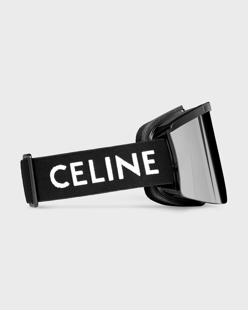 GAFAS DE ESQUÍ CELINE DE NAILON INYECTADO CON LENTES DE ESPEJO - NEGRO -  - 1 | CELINE